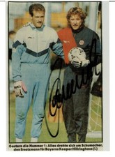 Toni Schumacher  Repofoto 10x15  Bayern München  mit original Unterschrift