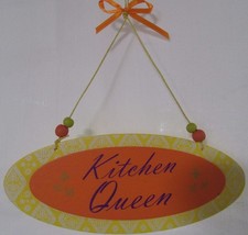 Holz Dekohänger Kitchen Queen