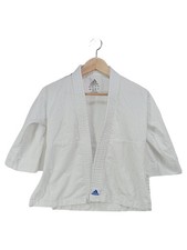 ADIDAS Taekwondo Anzug Kinder Gr. 128 Weiß Sportlich Kampfsportanzug