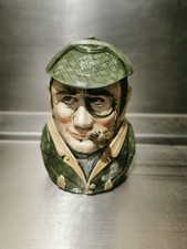 Bierkrug Scherzkrug Sherlock Holmes Gesichtskrug Krug Sammelkrug Charakterkrug