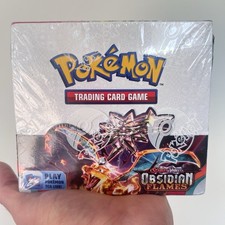Pokémon TCG Obsidian Flames Booster Box (36 Packs) - Sealed mit kleiner Träne