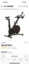 Hammer Speedbike Wie Neu LIES Beschreibung