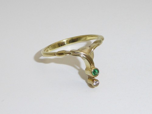 585 gelbgold 14k gold - 585, ring