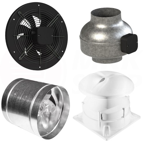 Axial radial ventilator - axial,