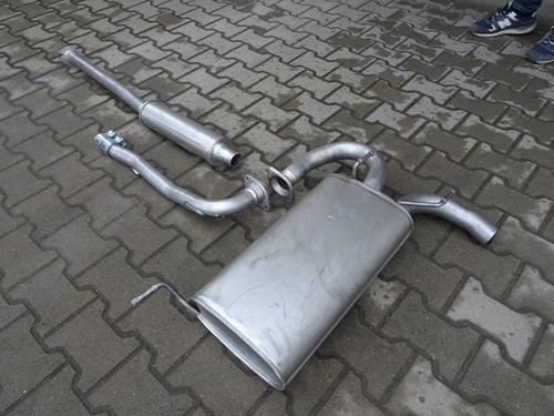 Auspuff für nissan - auspuff,