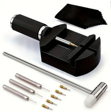 Stiftausdrücker Uhren Armbandkürzer Glieder entferner Uhrmacherwerkzeug SCHWARZ