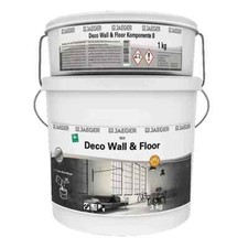 (34,25€/kg) Jaeger 923 Deco Wall & Floor Mikrozement 4kg Farbton wählbar