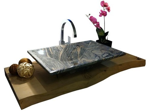Waschbecken aus naturstein - waschbecken,