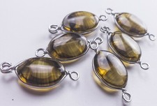Böhmische glasperlen linsen - 6,