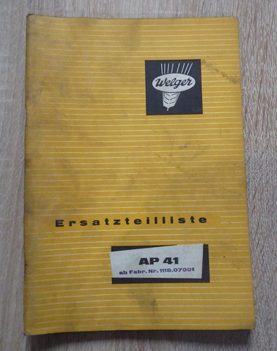 Welger ballenpresse ap41 - welger,