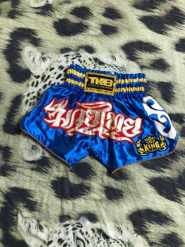 Blaue muaythai shorts muay - blaue,