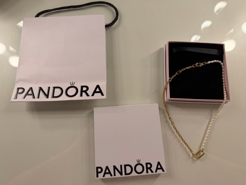 Pandora kette vergoldet und - pandora,