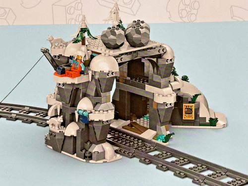 Lego arktis bergwerksstollen - lego,