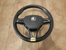 Lederlenkrad Skoda Octavia 5E Superb 3V Lenkrad 3V0419091L 3V18Airbag 3V0880201T