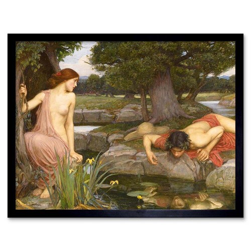 John william waterhouse - john, echo