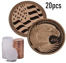 20 x 1oz Kupfermedaillen Eagle