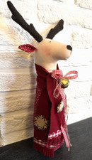 Tilda-Elch*Weihnachten* Dekofigur*Deko*Stoff* Elch*NEU*Handarbeit*40cm*