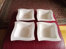 Villeroy & Boch 4 Schüsseln New Wave 17x17x6 cm