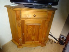 Eckkommode Kiefer Echtholz