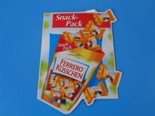 WERBUNG - Ferrero Küsschen - Snack-Pack - 25 x 20 cm