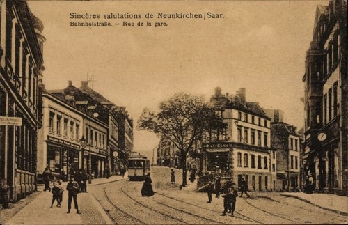 Neunkirchen saarland - ak,