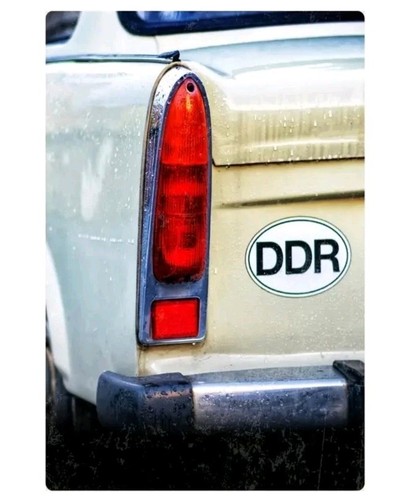 Deko schild trabant 601 - trabant, 20x30