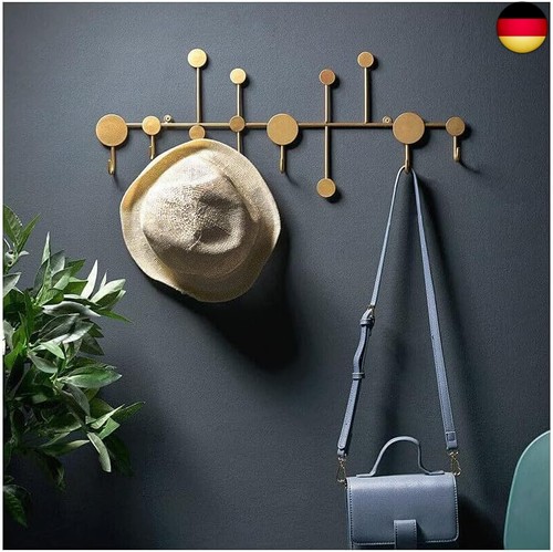 Gold hakenleiste aus metall - gold,