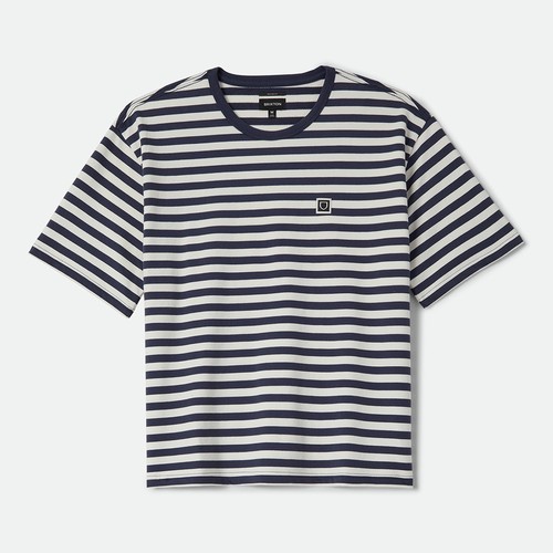 Brixton shield striped relaxed - brixton,