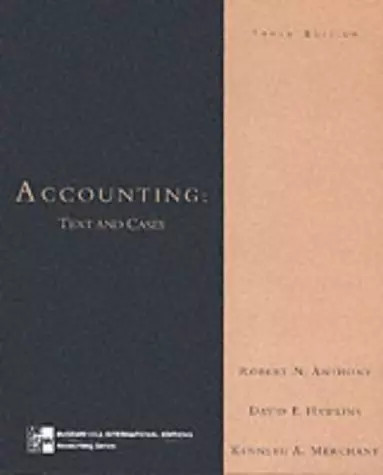 Accounting text and cases - text,