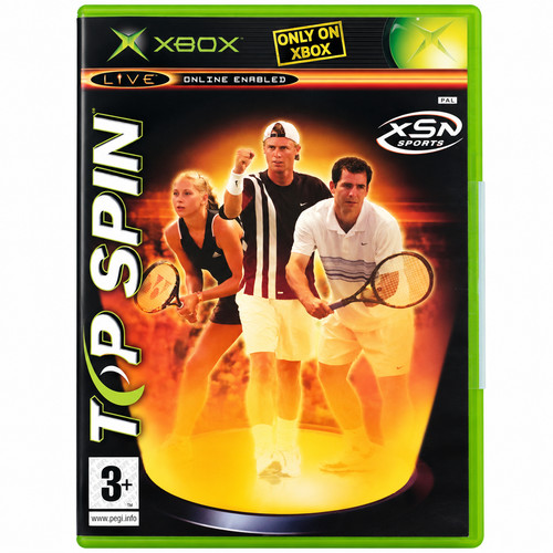 Top spin xbox classic - xbox,
