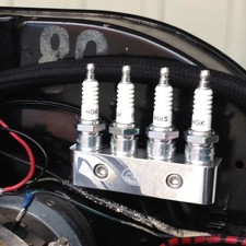 Zündkerzenhalter Chrom VW