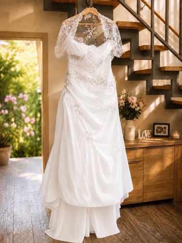 Brautkleid weiß valerie - brautkleid, 38/40