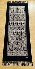 Luxus Cashmere Schal Schwarz