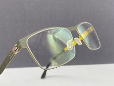 ic Berlin Brille Herren Eckig Grau Stuart L. grün olive  lemon tree NP:499€