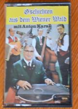 Musikkassette ANTON KARAS *G'schichten aus dem Wiener Wald" Zither Cassette
