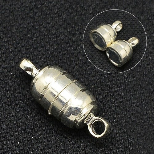 Magnet verschluss silber - magnet,