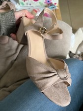 Graceland Deichmann Sandalen Sandaletten Beige Nude Braun grosse 38 Damen Neu