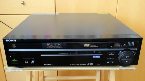 Laserdisc player sony mdp 650d - sony, mdp-650d