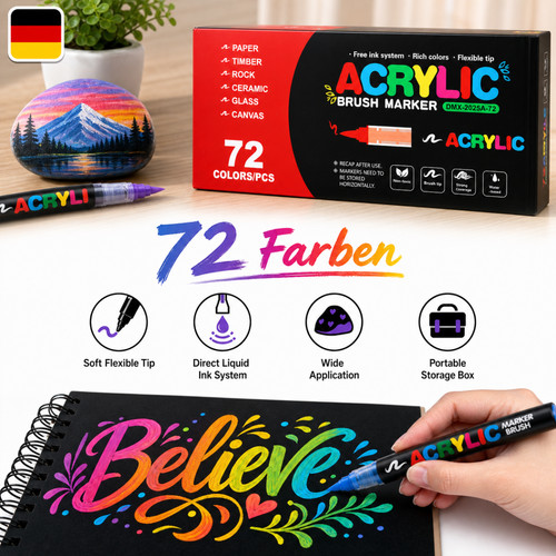 Farben acrylmarker - 72,