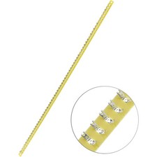 TRU COMPONENTS  Lötleiste einreihig Polzahl Gesamt 60 Epoxyd (L x B x H) 498 ...