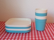 Tupperware  4 Teller + 4