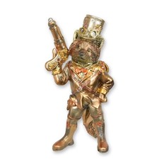 Harz Steampunk Figur Fuchs