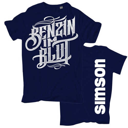 Herren shirt benzin - herren,