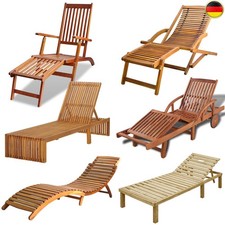 Holzliege Sonnenliege
