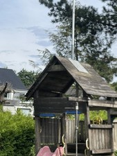 Spezialanfertigung Fahnenmast Halter Dachaufbau