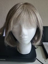Kunsthaarperücke,  Graumix, Bob