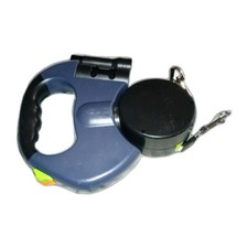 Einziehbare Hundeleine Doppelleine mit Taschenlampe Beutelspender 3m