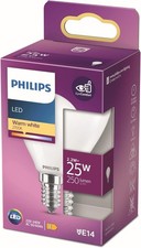 Philips LED Classic E14 Lampe (25 W), matte LED Lampe in Tropfenform
