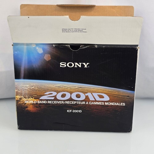 Sony icf 2001d - sony, air