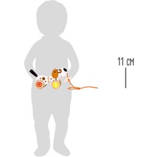 Small Foot 10043 Ziehtier Hund